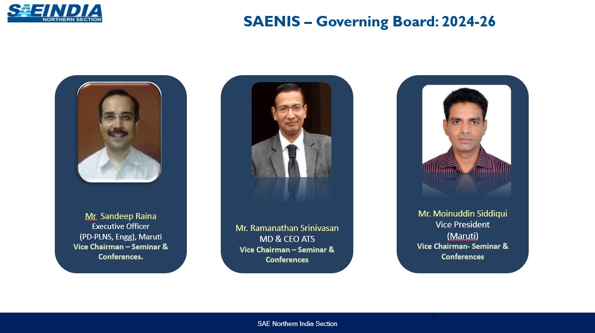SAENIS – Governing Board: 2024-26