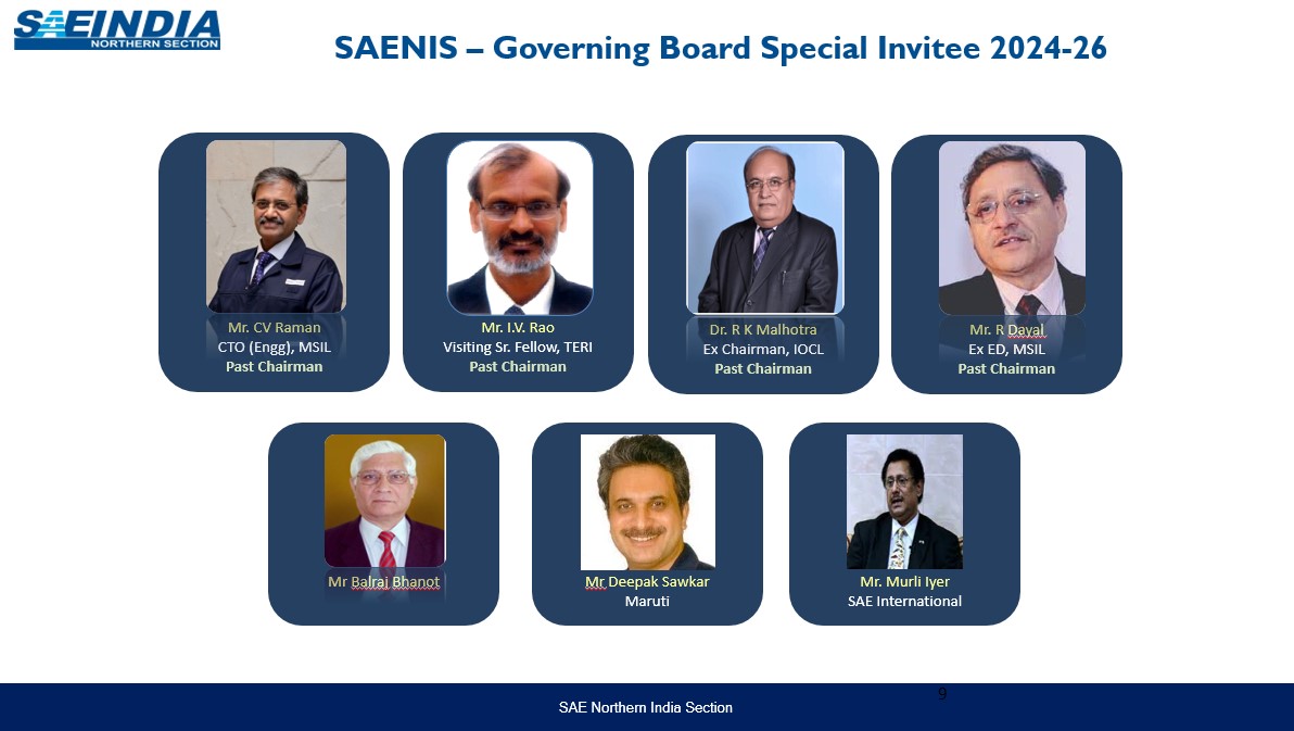 SAENIS – Governing Board Special Invitee 2024-26